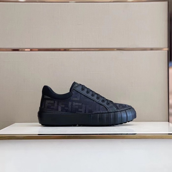 Fendi Mens Shoes Fashion Sneakers Luxury Brand Casual Shoes for Men with Original Box