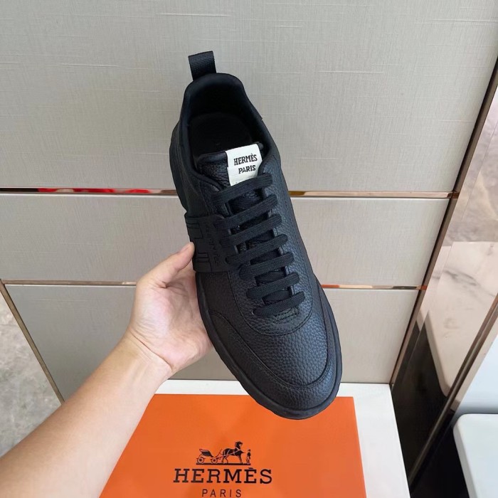 Hermes Mens Casual Shoes Fashion Sneakers Luxury Brand with Original Box