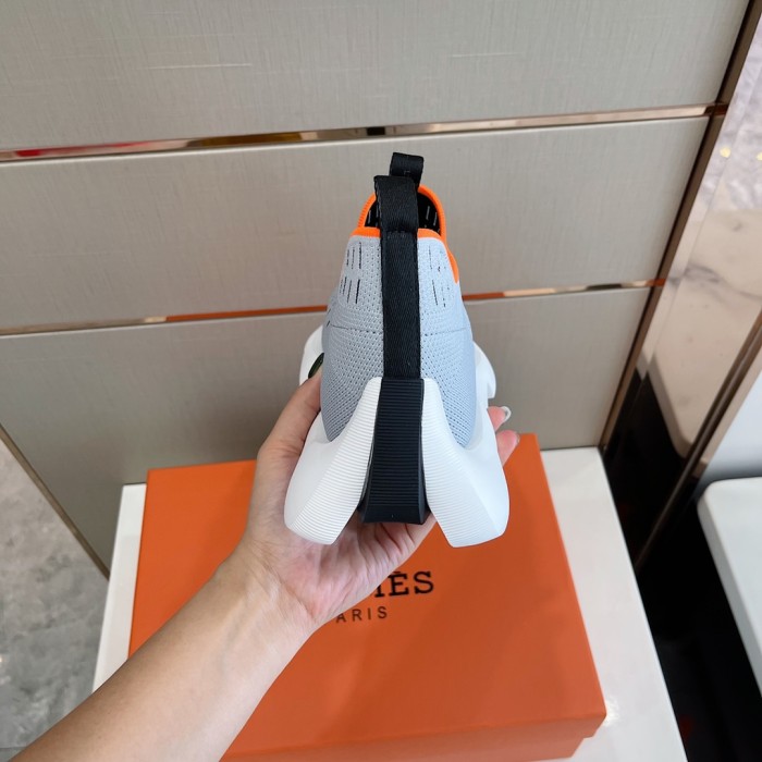 Hermes Mens Casual Shoes Fashion Sneakers Luxury Brand with Original Box