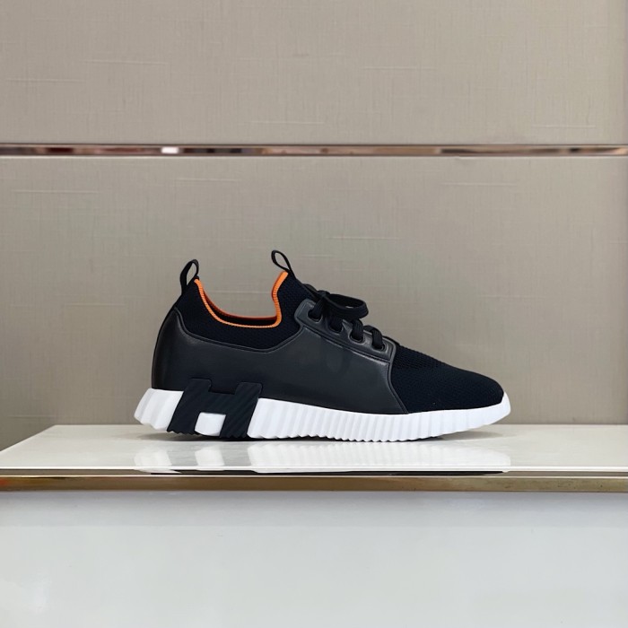 Hermes Mens Casual Shoes Fashion Sneakers Luxury Brand with Original Box