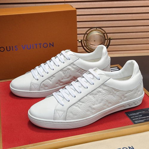 Louis Vuitton Men Shoes Fashion Sneakers LUXEMBOURG SNEAKER Monogram Luxury Brand with Original Box