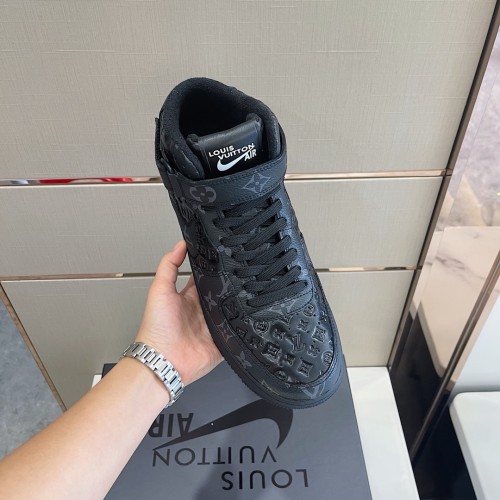 Louis Vuitton x OFF-WHITE x Nike Men Shoes Fashion Sneakers Luxury Brand Casual Shoes with Original Box