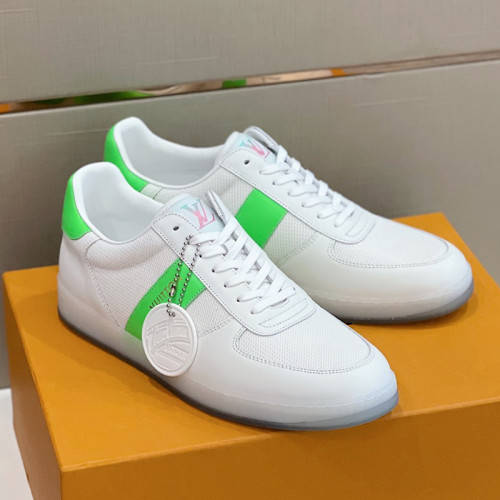 Louis Vuitton Men Shoes Fashion Sneakers RIVOLI SNEAKER Luxury Brand Casual Shoes with Original Box