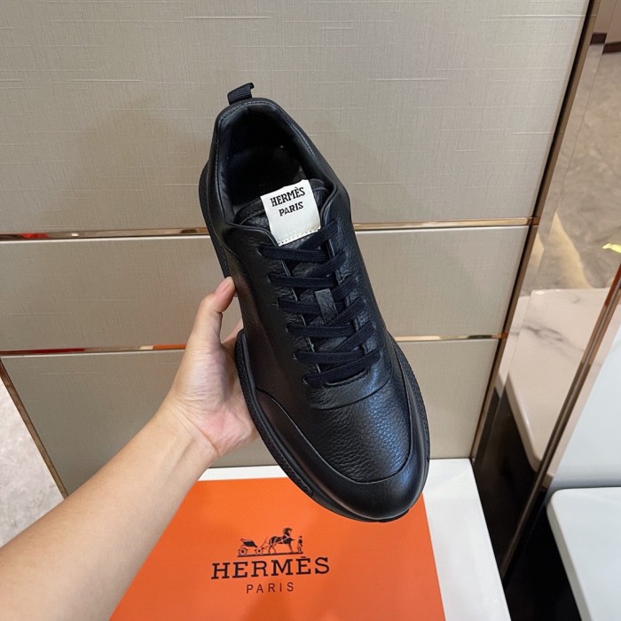 Hermes Mens Casual Shoes Fashion Sneakers Luxury Brand with Original Box