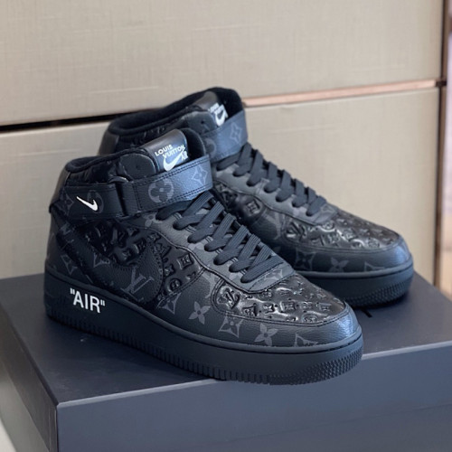 Louis Vuitton x OFF-WHITE x Nike Men Shoes Fashion Sneakers Luxury Brand Casual Shoes with Original Box