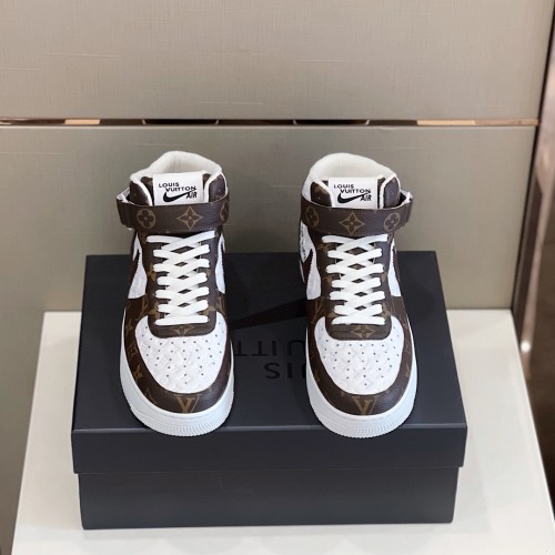 Louis Vuitton x OFF-WHITE x Nike Men Shoes Fashion Sneakers Luxury Brand Casual Shoes with Original Box