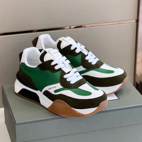 Tom Ford Mens Shoes Fashion Sneakers Luxury Brand Casual Shoes ECO FRIENDLY JAMES SNEAKER with Original Box