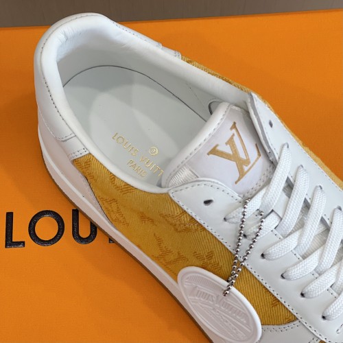Louis Vuitton Men Shoes Fashion Sneakers RIVOLI SNEAKER Luxury Brand Casual Shoes with Original Box