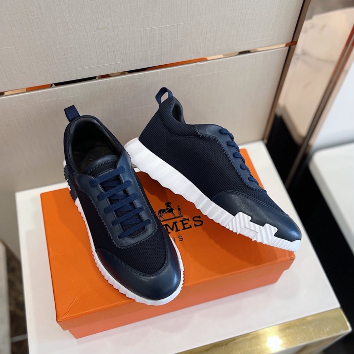 Hermes Mens Casual Shoes Fashion Sneakers Luxury Brand with Original Box