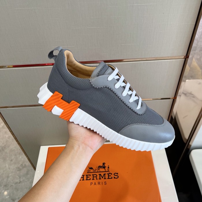 Hermes Mens Casual Shoes Fashion Sneakers Luxury Brand with Original Box