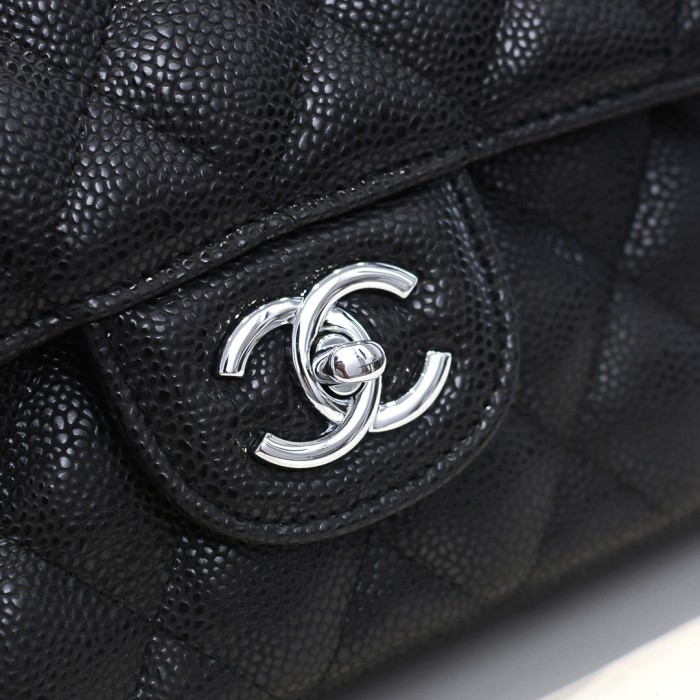 Chanel Womens Bags Crossbody Bag Classic Handbag with Original Box CF1113