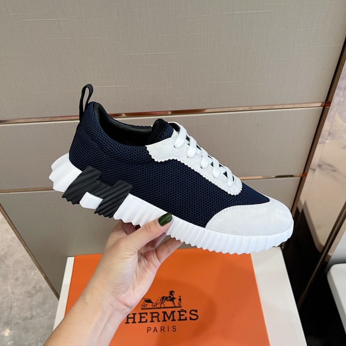 Hermes Mens Casual Shoes Fashion Sneakers Luxury Brand with Original Box