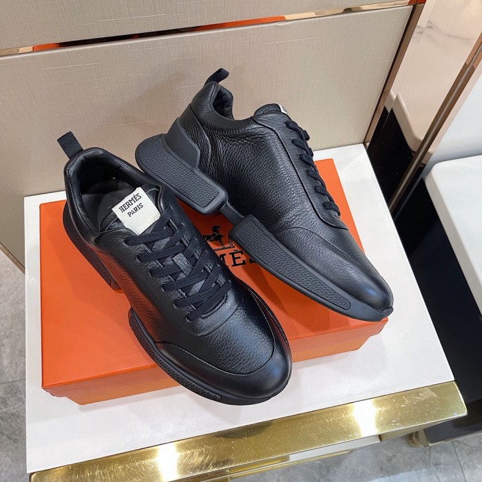 Hermes Mens Casual Shoes Fashion Sneakers Luxury Brand with Original Box