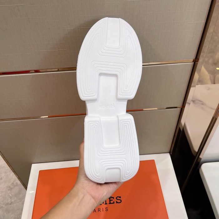 Hermes Mens Casual Shoes Fashion Sneakers Luxury Brand with Original Box