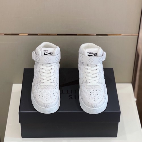 Louis Vuitton x OFF-WHITE x Nike Men Shoes Fashion Sneakers Luxury Brand Casual Shoes with Original Box