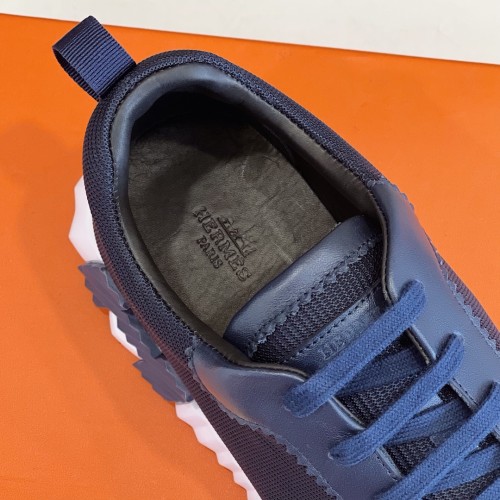 Hermes Mens Casual Shoes Fashion Sneakers Luxury Brand with Original Box