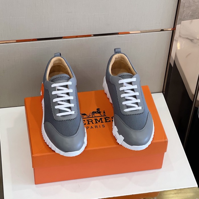Hermes Mens Casual Shoes Fashion Sneakers Luxury Brand with Original Box