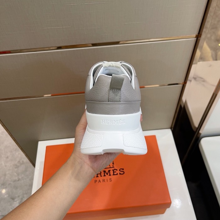Hermes Mens Casual Shoes Fashion Sneakers Luxury Brand with Original Box
