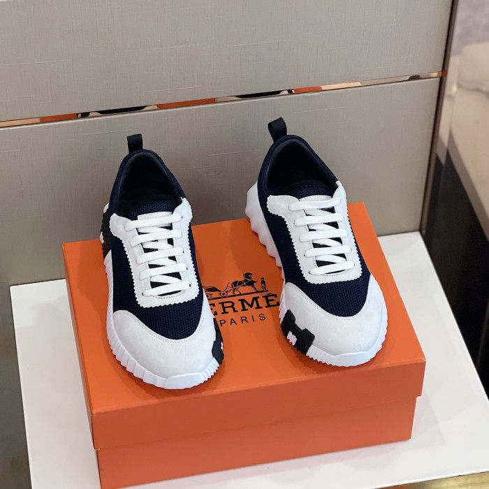 Hermes Mens Casual Shoes Fashion Sneakers Luxury Brand with Original Box