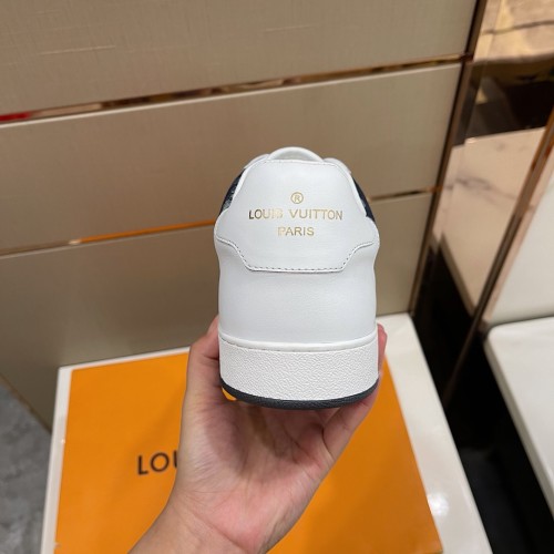 Louis Vuitton Men Shoes Fashion Sneakers RIVOLI Beverly Hills SNEAKER Luxury Brand Casual Shoes with Original Box