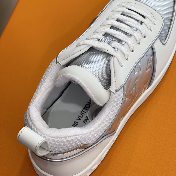 Louis Vuitton Men Shoes Fashion Sneakers RIVOLI Beverly Hills SNEAKER Luxury Brand Casual Shoes with Original Box