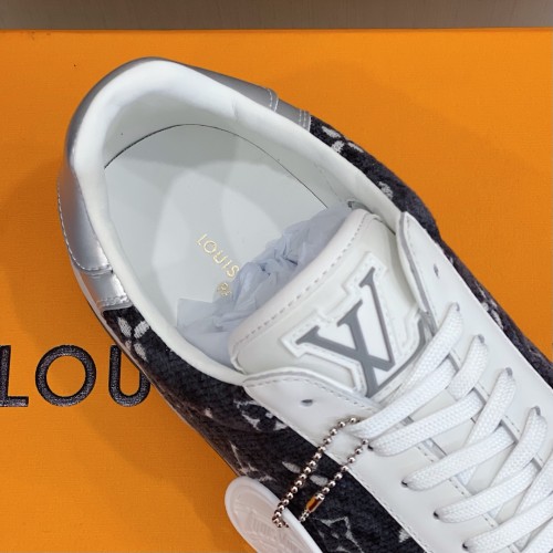 Louis Vuitton Men Shoes Fashion Sneakers RIVOLI Beverly Hills SNEAKER Luxury Brand Casual Shoes with Original Box