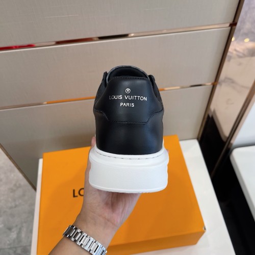 Louis Vuitton Men Shoes Fashion Sneakers RIVOLI Beverly Hills SNEAKER Luxury Brand Casual Shoes with Original Box