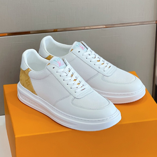 Louis Vuitton Men Shoes Fashion Sneakers RIVOLI Beverly Hills SNEAKER Luxury Brand Casual Shoes with Original Box