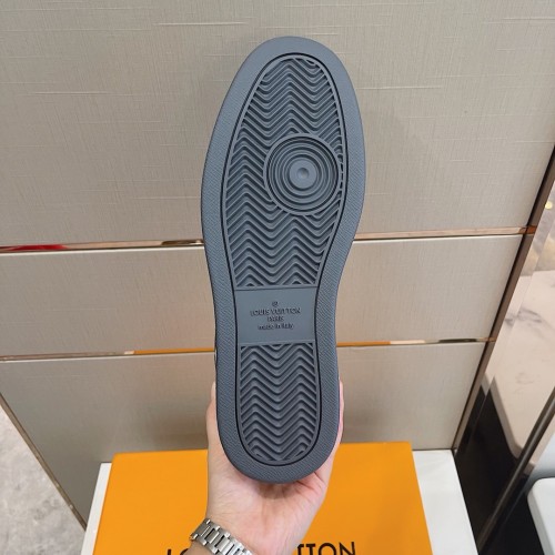 Louis Vuitton Men Shoes Fashion Sneakers RIVOLI Beverly Hills SNEAKER Luxury Brand Casual Shoes with Original Box