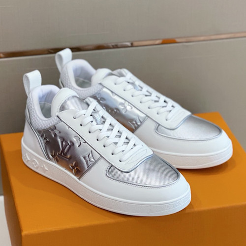 Louis Vuitton Men Shoes Fashion Sneakers RIVOLI Beverly Hills SNEAKER Luxury Brand Casual Shoes with Original Box