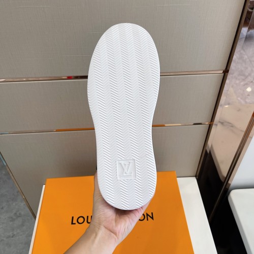 Louis Vuitton Men Shoes Fashion Sneakers RIVOLI Beverly Hills SNEAKER Luxury Brand Casual Shoes with Original Box