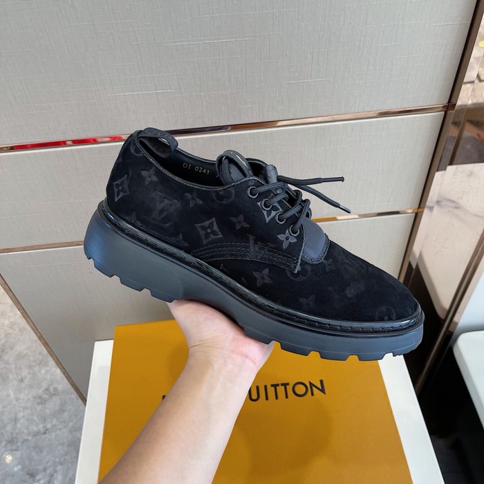 Louis Vuitton Men Shoes Luxury Brand LV Loafers Shoes with Original Box LVXNBA LV LOAFER 1A909X