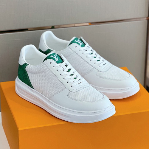 Louis Vuitton Men Shoes Fashion Sneakers RIVOLI Beverly Hills SNEAKER Luxury Brand Casual Shoes with Original Box