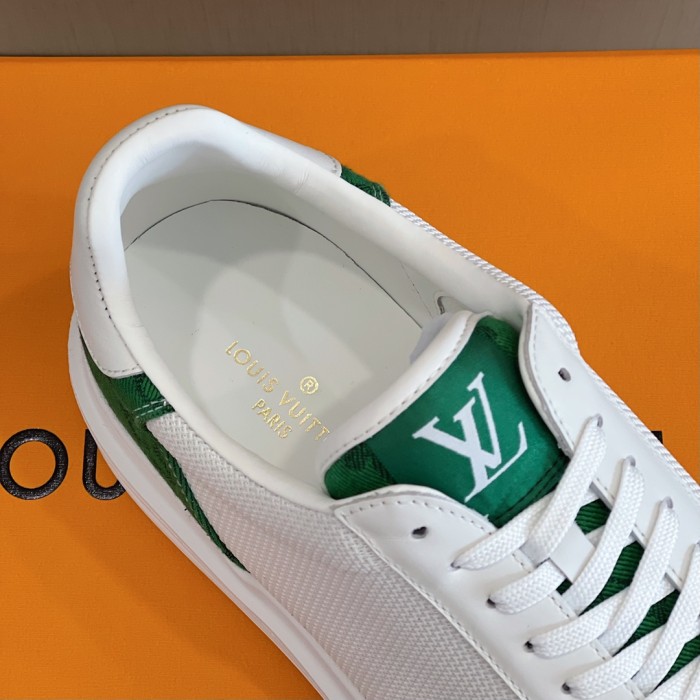 Louis Vuitton Men Shoes Fashion Sneakers RIVOLI Beverly Hills SNEAKER Luxury Brand Casual Shoes with Original Box