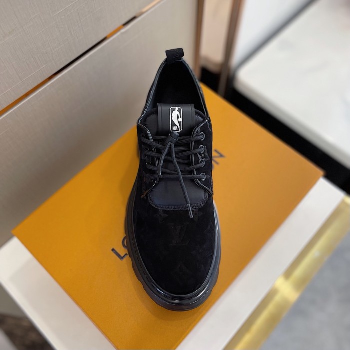 Louis Vuitton Men Shoes Luxury Brand LV Loafers Shoes with Original Box LVXNBA LV LOAFER 1A909X