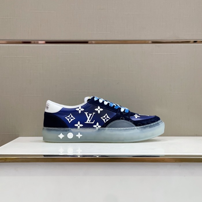 Louis Vuitton Men Womens Shoes LV OLLIE SNEAKER 1A8SH3 with Original Box