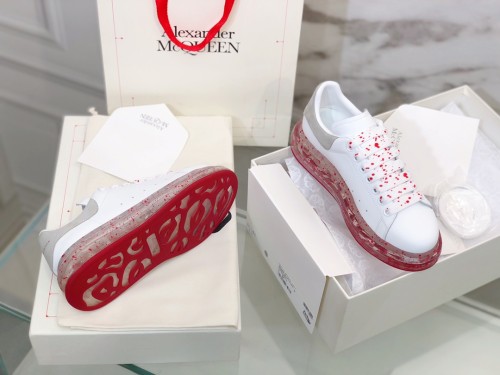 Alexander McQueen Women Shoes Sneakers Fashion Design Luxury Brand with Original Box