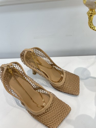 Bottega Veneta Womens Shoes Fashion Stretch Pump Luxury Brand BV Shoes Sandals Summer with Original Box 578321VBPS19720