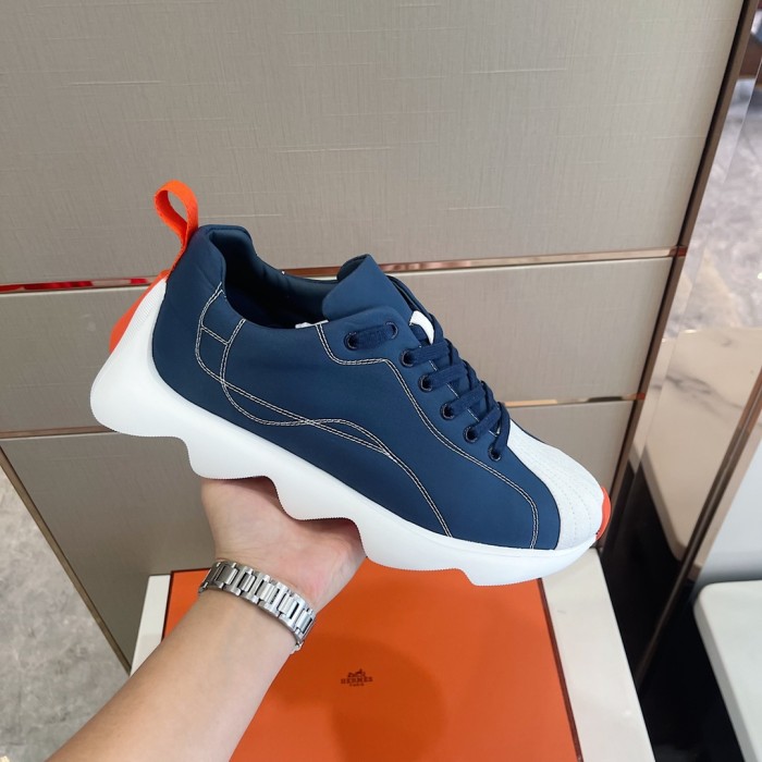 Hermes Mens Casual Shoes Fashion Sneakers Luxury Brand with Original Box