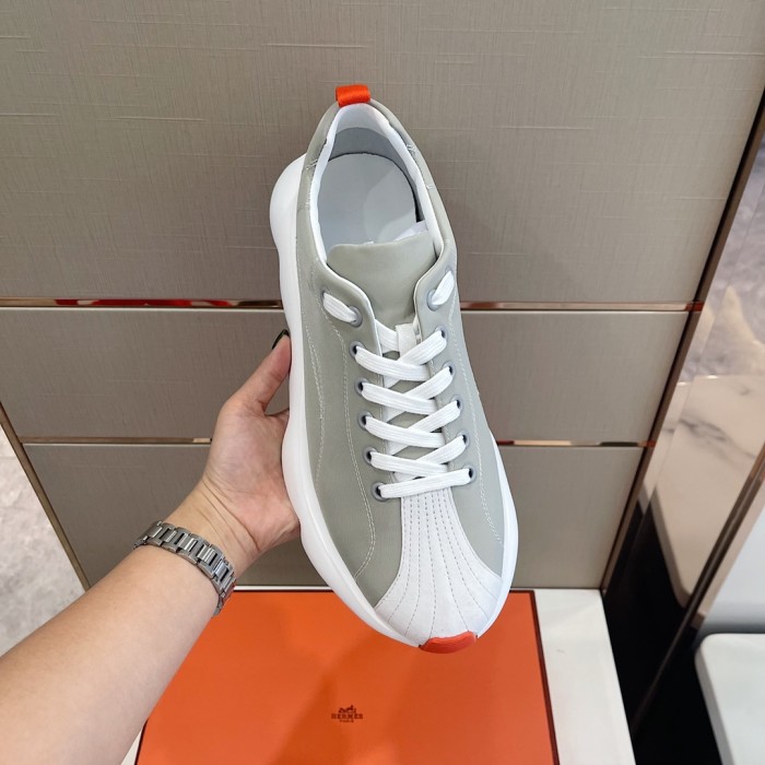 Hermes Mens Casual Shoes Fashion Sneakers Luxury Brand with Original Box