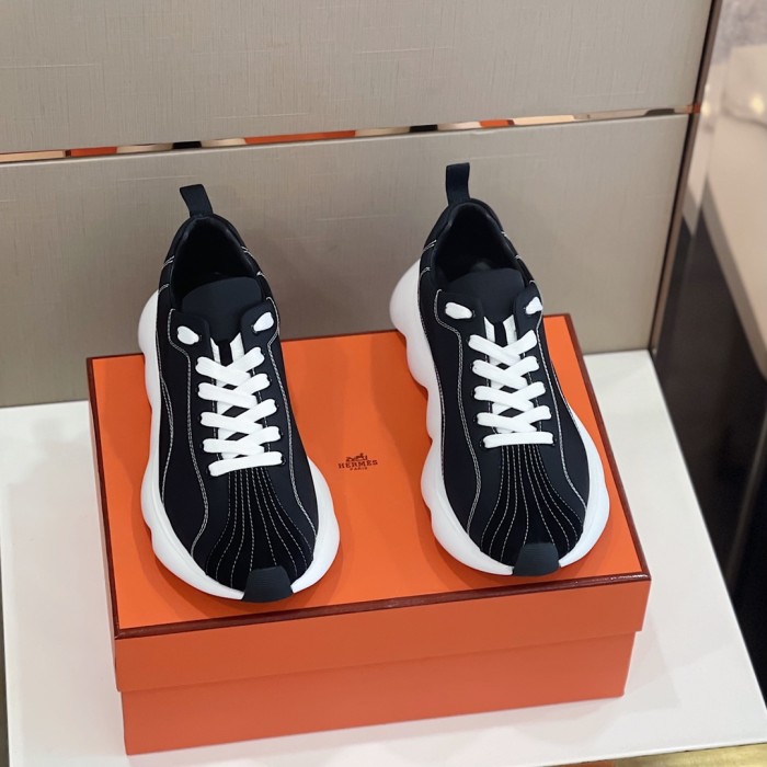 Hermes Mens Casual Shoes Fashion Sneakers Luxury Brand with Original Box