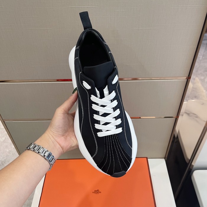 Hermes Mens Casual Shoes Fashion Sneakers Luxury Brand with Original Box
