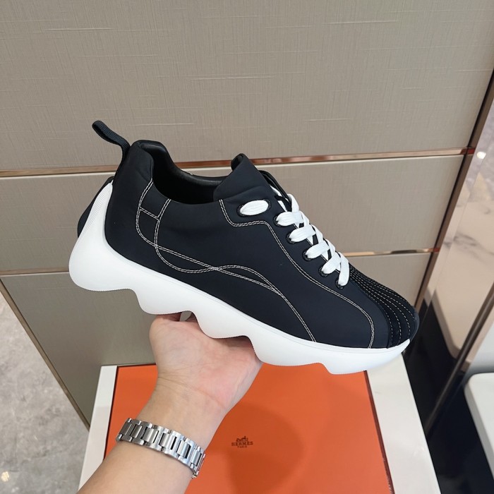 Hermes Mens Casual Shoes Fashion Sneakers Luxury Brand with Original Box