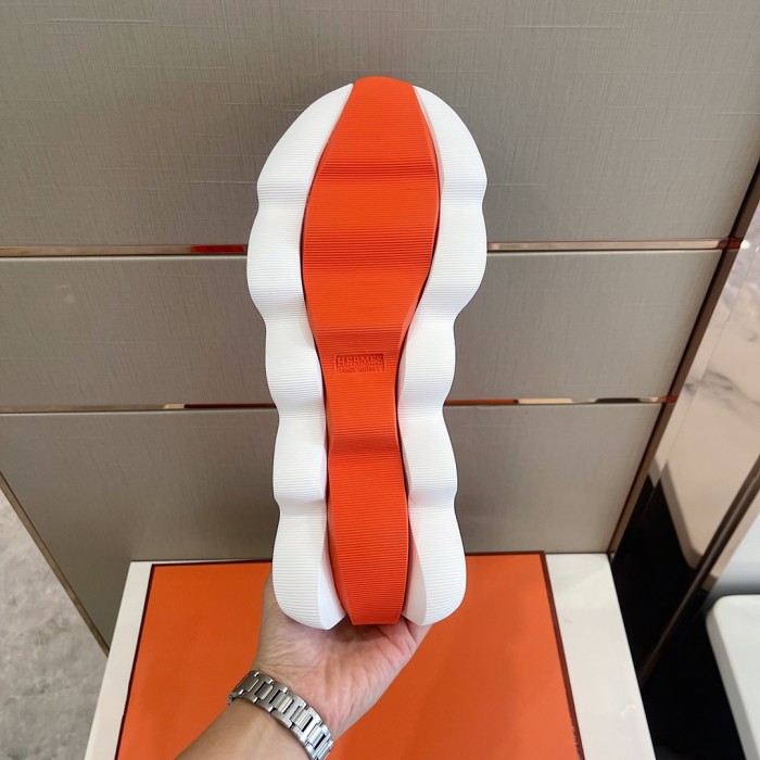 Hermes Mens Casual Shoes Fashion Sneakers Luxury Brand with Original Box