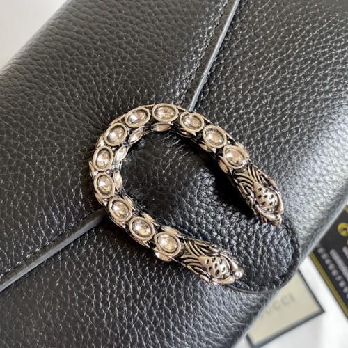 Gucci Womens Bags Crossbody Shoulder Messenger Bags Luxury Brand Dionysus GG Supreme chain wallet ‎401231 KHNSN 8642 with Original Box