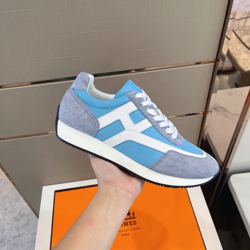 Hermes Mens Casual Shoes Fashion Sneakers Luxury Brand with Original Box