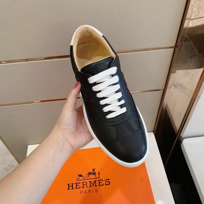 Hermes Mens Casual Shoes Fashion Sneakers Luxury Brand with Original Box