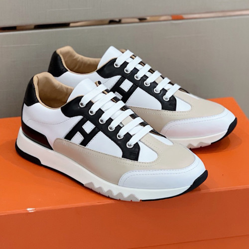 Hermes Mens Casual Shoes Fashion Sneakers Luxury Brand with Original Box
