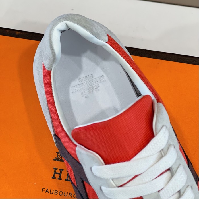 Hermes Mens Casual Shoes Fashion Sneakers Luxury Brand with Original Box
