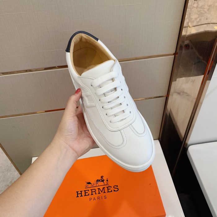 Hermes Mens Casual Shoes Fashion Sneakers Luxury Brand with Original Box